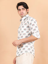 cotton printed shirt