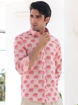 Elephant Print Full Sleeves Shirt