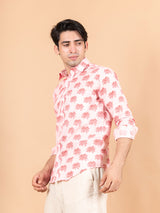Elephant Print Full Sleeves Shirt