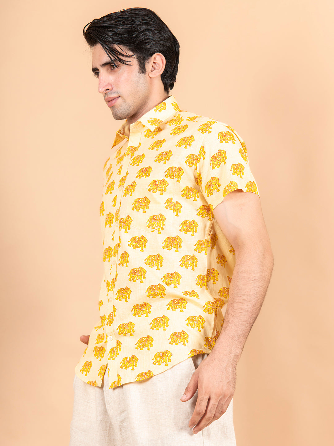 printed half sleeve shirts