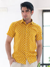 elephant printed shirt