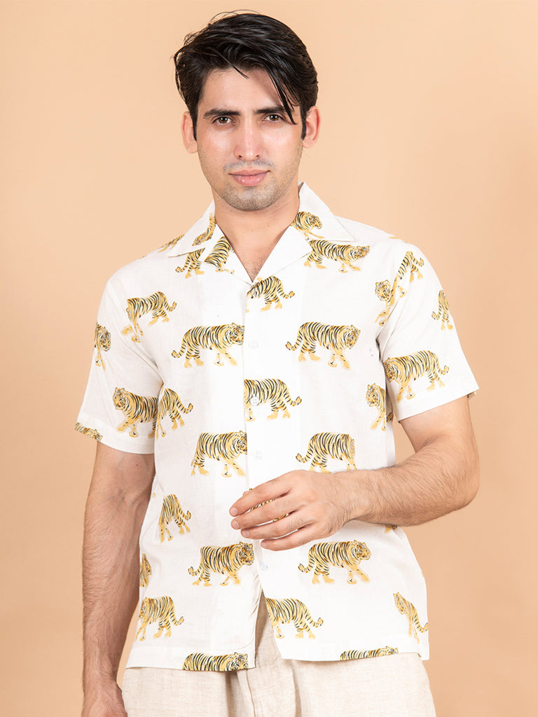 tiger printed shirts	