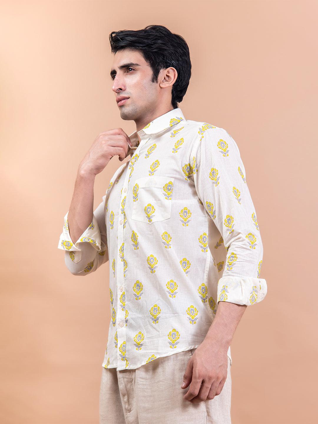 printed casual shirts