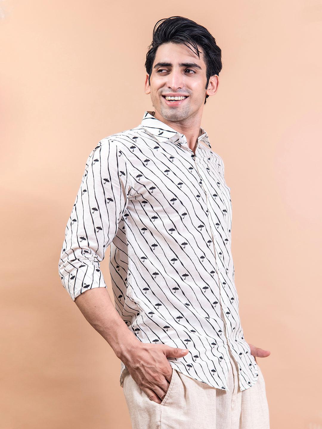 White Jaipur Cotton Shirt