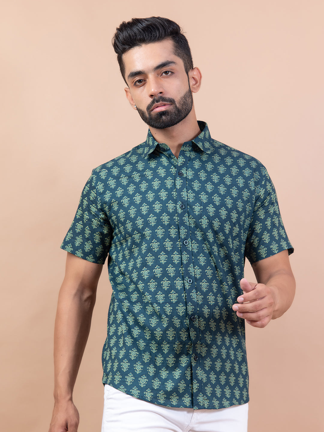 abstract printed shirts