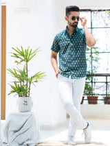 sanganeri printed shirt