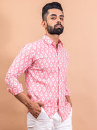 pink printed shirts online