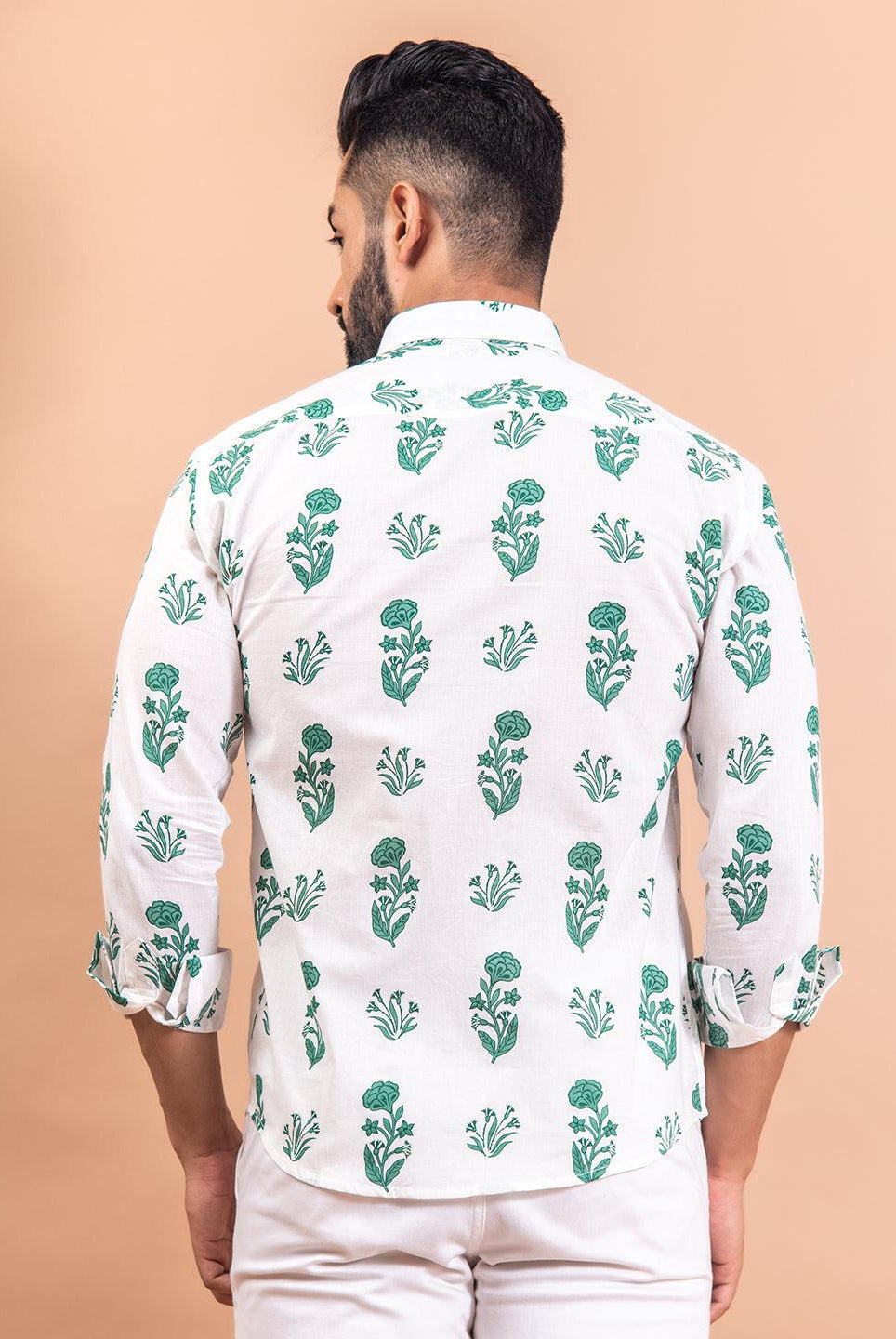 flower printed shirts for men