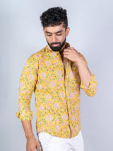 flower printed shirts for men