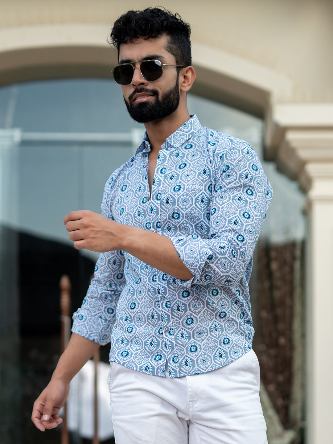 Block Printed Shirt 