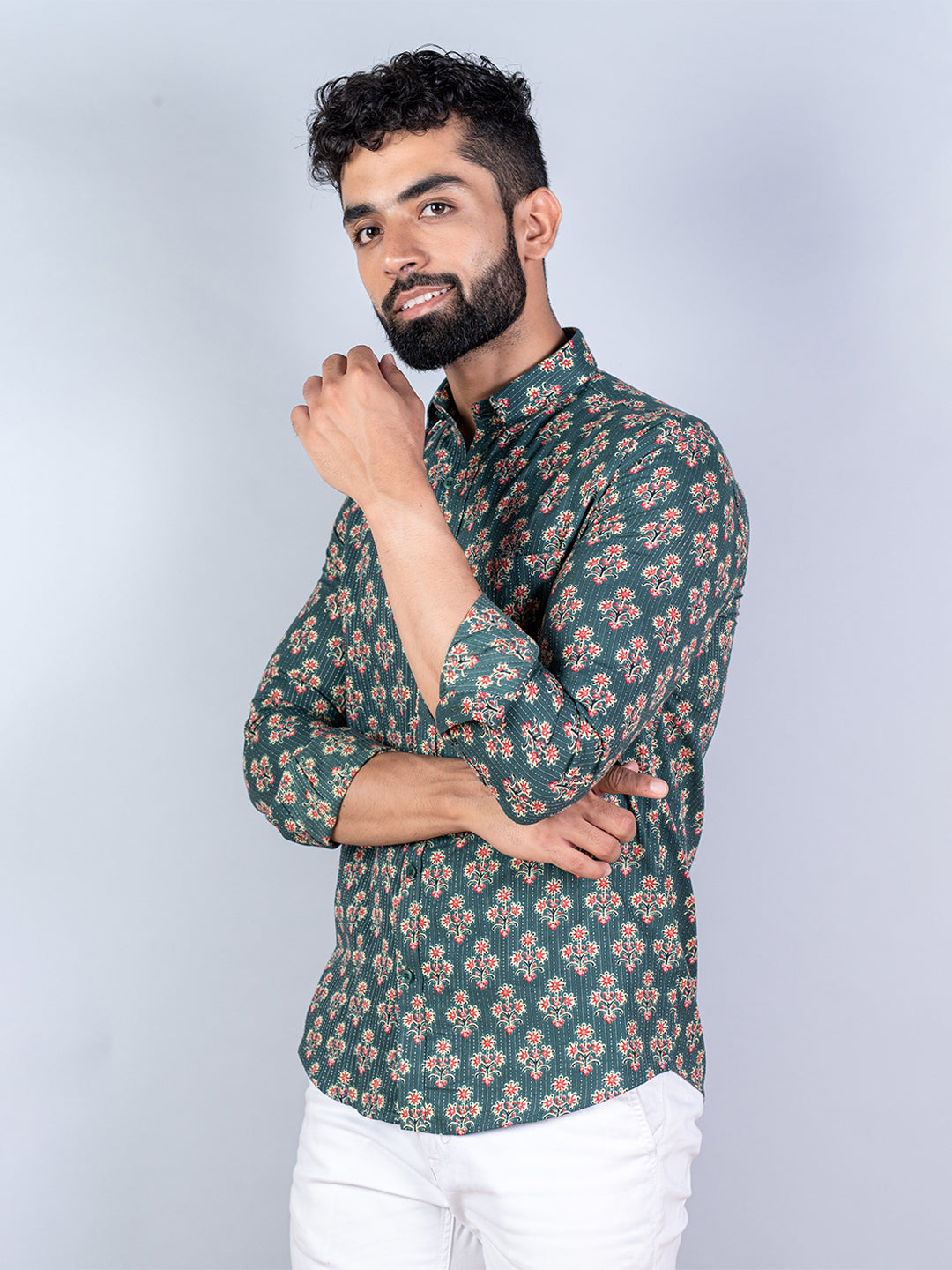 flower printed shirts