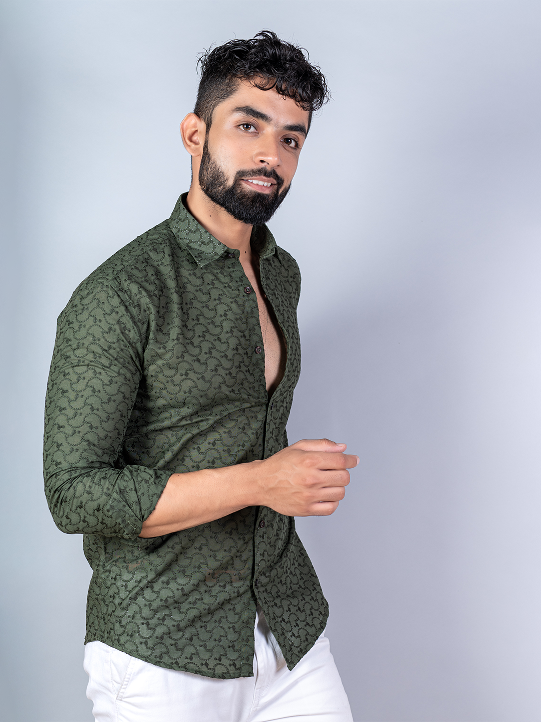 printed casual shirts
