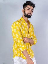 abstract printed shirts