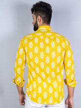 sanganeri printed shirt