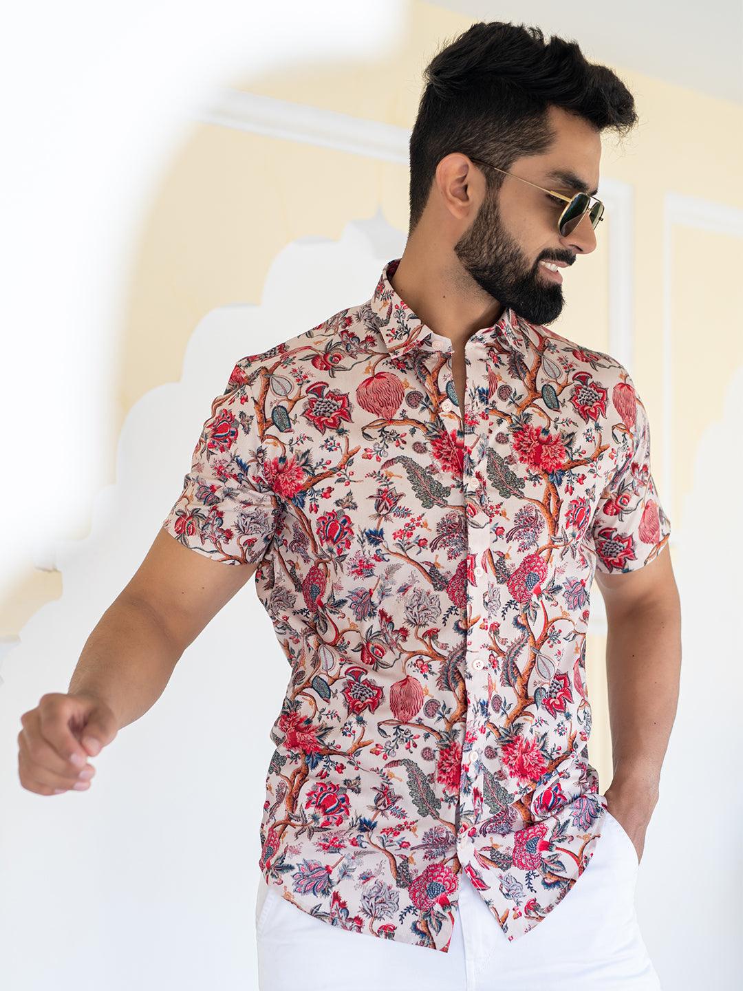 floral shirt men