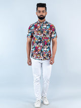 cotton printed shirts for men