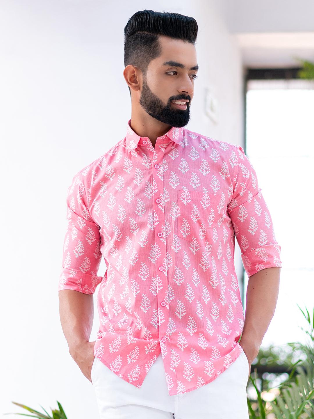 printed shirts for men full sleeve