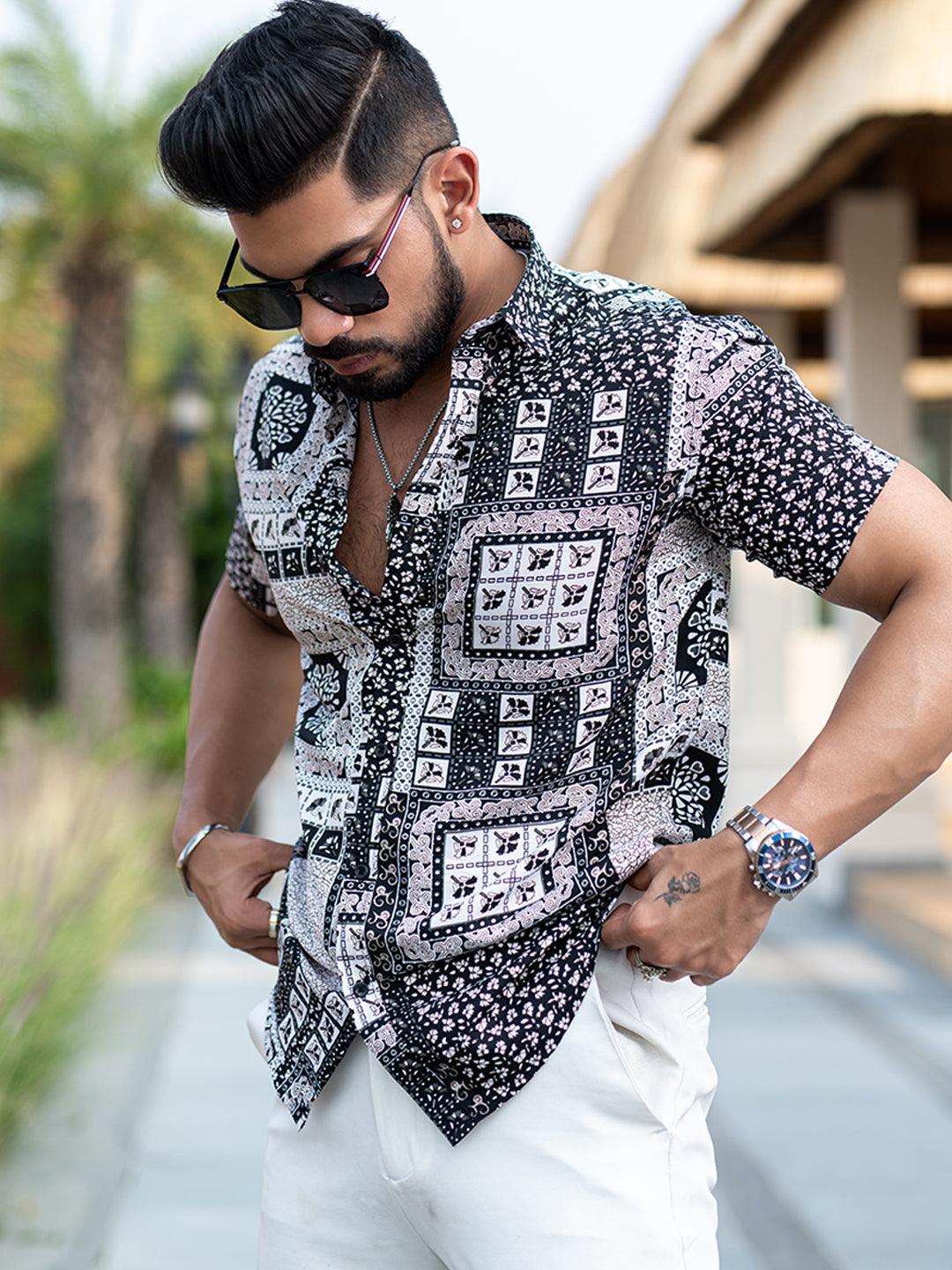 printed casual shirts