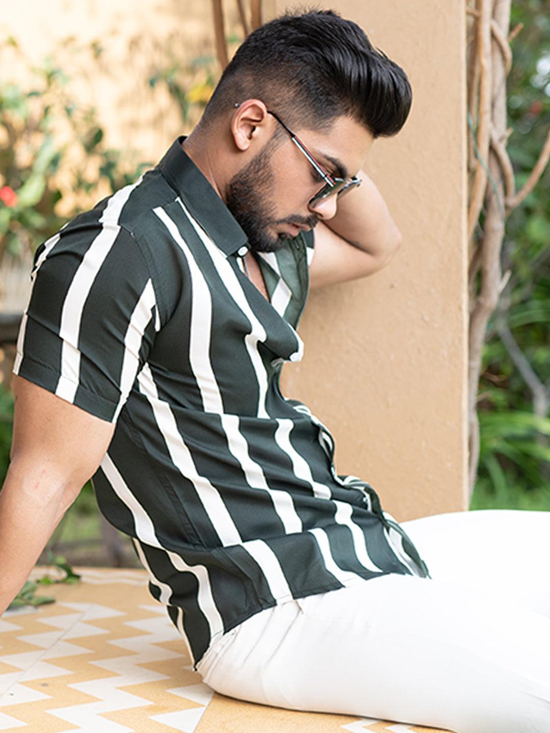 printed half sleeve shirts