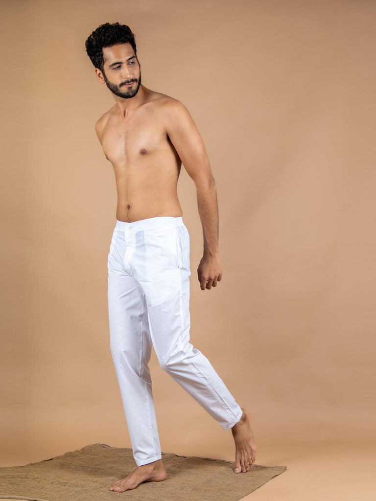 Off-white Pant Pyjama - Tistabene