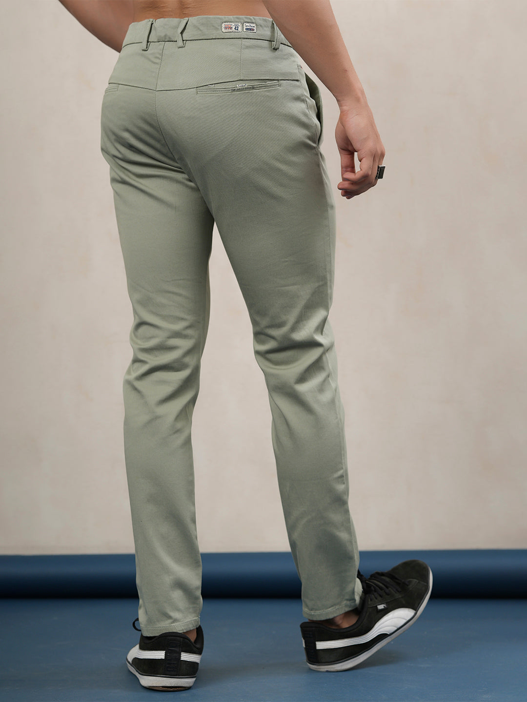 Pista Color Formal Trouser Pants for Men