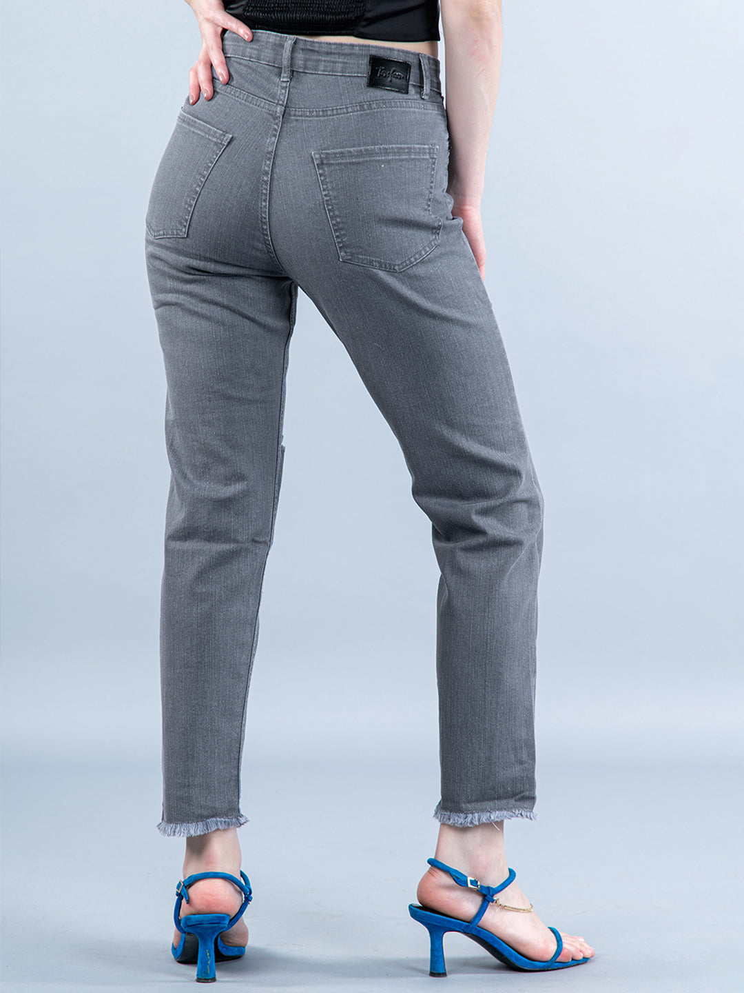 Blue Denim Joggers For Women at Rs 135/piece in Delhi | ID: 23754968588