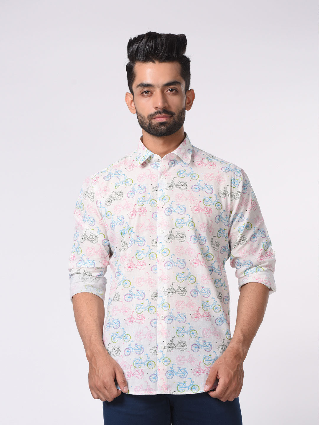 printed casual shirts