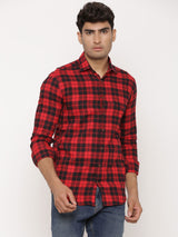 Red Flannel Check Shirt
