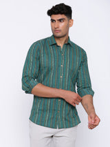 mens printed cotton shirts