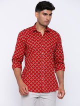 printed casual shirts