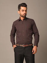 Loom Stripes Cotton Shirt