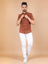 sanganeri printed shirt